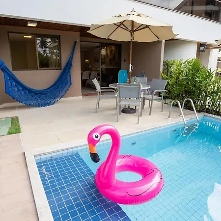 Flat Em Porto De Galinhas Com Piscina Exclusiva Apartment Exterior photo
