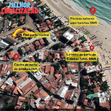 Flat Em Porto De Galinhas Com Piscina Exclusiva Apartment Exterior photo
